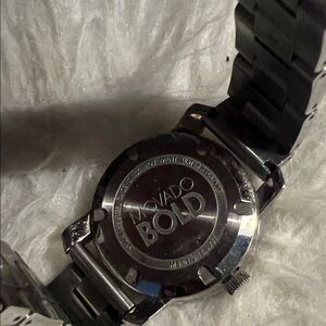 Movado Bold Stainless Steel Watch